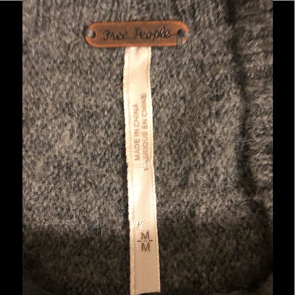 Free People Alpaca/Wool Blend Mock Neck Sweater-M - Picture 16 of 16